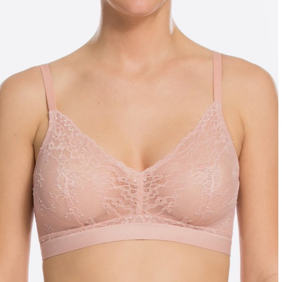 Spanx Spotlight on Lace Bralette XS 10124R in Vintage Rose Limited edition NWT - Picture 2 of 16